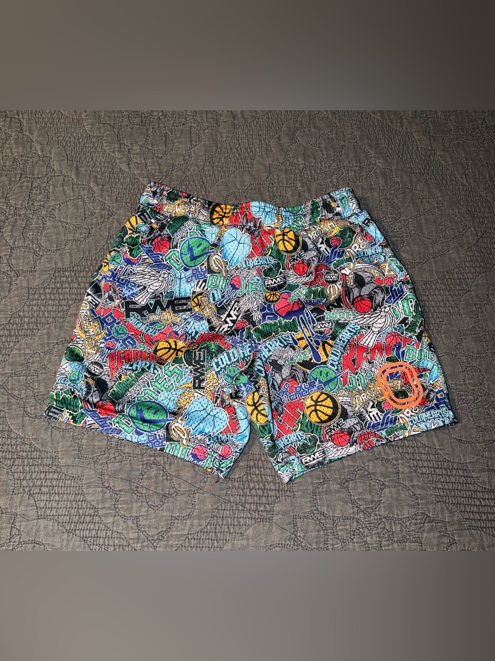 Overtime Kids' OTE Mash-Up Shorts Boys Size-Y/Large